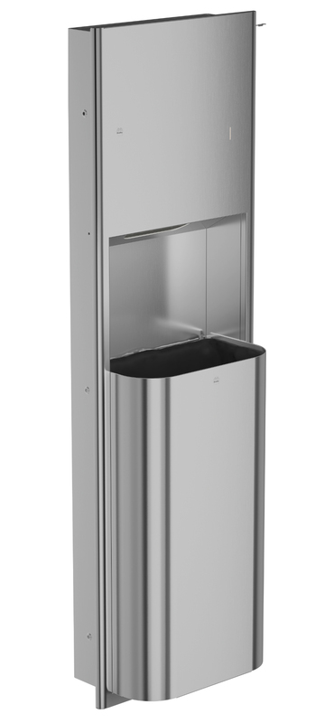 Elvari Recessed Towel Dispenser/Waste Receptacle - Bradley Corp